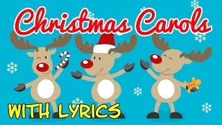 Christmas Carols with Lyrics for Children 🎅 Christmas Songs for Kids 🎄 Xmas Music Playlist Mix [upl. by Hoeve504]