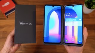 LG V60 ThinQ 5G Unboxing [upl. by Yennep]