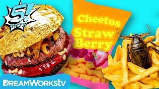 5 Weird Foods People Eat Every Day  5 FACTS [upl. by Sankey]