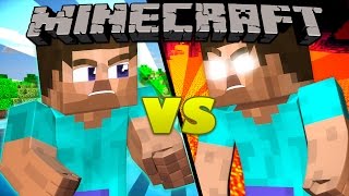 Herobrine vs Steve  Minecraft [upl. by Xilef]