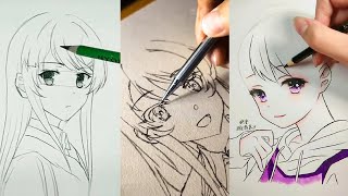 How To Draw Anime Satisfying Anime Art [upl. by Perlman]