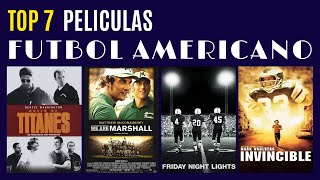 Las mejores PELICULAS de FUTBOL AMERICANO  NFL [upl. by Iuq]