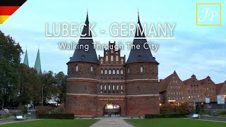 Lübeck Germany  Walking Tour  Historic Town  Holsten Gates [upl. by Chace]