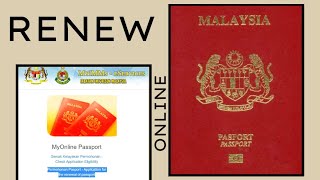 How To Renew Passport Online  Malaysia [upl. by Liu]