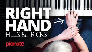 Right Hand Fills And Tricks On The Piano [upl. by Novyat]