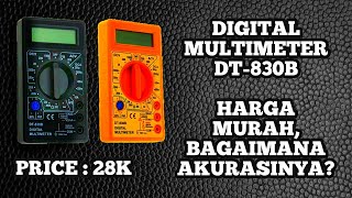 Review Digital Multimeter DT 830B [upl. by Alema]