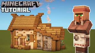 Minecraft  Butchers House Tutorial Villager Houses [upl. by Netsoj]