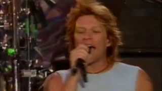 Bon Jovi  Born to Be My Baby live at Times Square 2002 [upl. by Akeihsal]