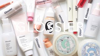 Glossier Favourites  Top 10 Makeup and Skincare Products [upl. by Ahsyas390]