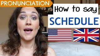 How to Pronounce SCHEDULE US UK amp Australian pronunciation [upl. by Duff]