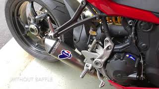 Ducati Supersport  Termignoni Exhaust [upl. by Oringa640]