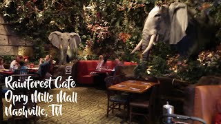 Rainforest Café at the Opry Mills Mall in Nashville TN [upl. by Neva]