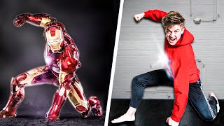 We Tried Marvel Stunts In Real Life  Challenge [upl. by Sinclair915]