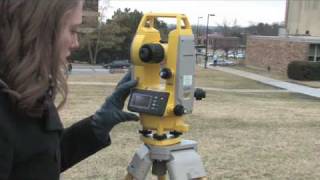 How to Use a Digital Theodolite  Part 1 of 2 [upl. by Esinej]