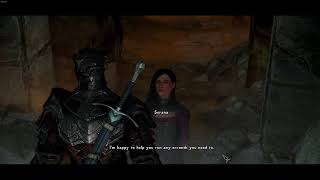 Serana Unique Dialogue on Molag Bal Quest [upl. by Bilbe]