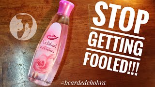 DABUR Gulabari Rose Water  Bearded Chokra [upl. by Garrett]