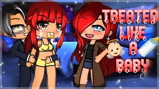 Treated Like A Baby Gacha Life Mini Movie  GLMM [upl. by Damek11]