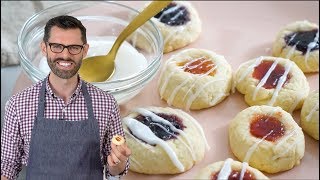 Thumbprint Cookies  Preppy Kitchen [upl. by Nisay392]