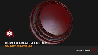 How to Create Your Own Custom Smart Material in Substance Painter [upl. by Leynwad264]