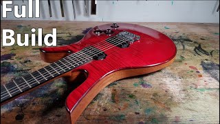 Making A Custom Electric Guitar Full Build [upl. by Cece]