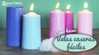 Velas Caseras fáciles [upl. by Egon]