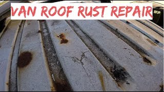 Ford Connect Van Roof Rust Repair Complete Treatment amp Paint [upl. by Lyman]