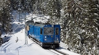 Bayerische Zugspitzbahn  Winterbetrieb 2017 [upl. by Akinimod]