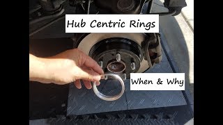 Hubcentric Rings  When and Why [upl. by Doris]