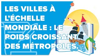 Les villes à l’échelle mondiale 12  1ère  Géographie  Mathrix [upl. by Filiano]