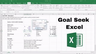 Excel Goal Seek Made Easy A StepbyStep Guide [upl. by Leverick]