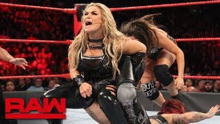 Natalya vs Ruby Riott Raw Oct 15 2018 [upl. by Ahsilav674]