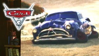 Hudson Hornet Crash  CARS 3 1080p [upl. by Ynattir]