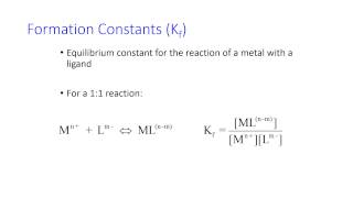 Introduction to EDTA Titrations [upl. by Citron]