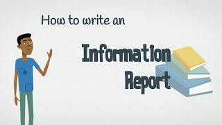 How to Write an Information Report  EasyTeaching [upl. by Ahsinod]