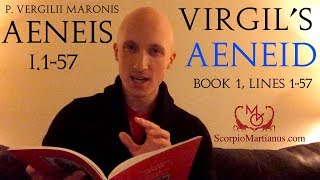 Virgils Aeneid Book 1 lines 157  Aeneis Vergilii I157 [upl. by Emyle]