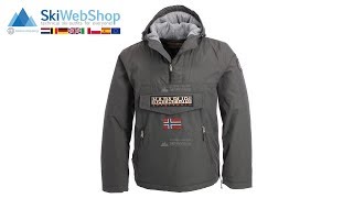 Napapijri Rainforest Pocket grey  Winter jacket men  SkiWebShop [upl. by Leod378]