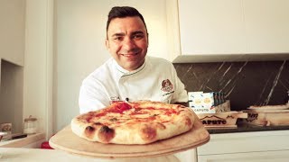 Pizza napoletana fatta in casa la ricetta di Davide Civitiello [upl. by Egreog]