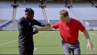 Deion Sanders Teaches Peyton Manning How To Play Defense [upl. by Hankins]