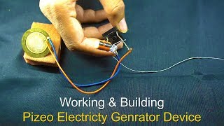 Efficient method or circuit for Piezoelectric Generator [upl. by Sile]