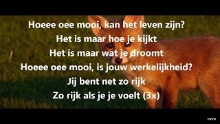 Marco Borsato  Mooi Official Songtekst [upl. by Onitnelav]