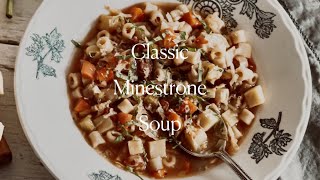 Classic Minestrone Soup [upl. by Paz]