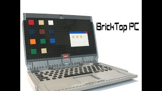 BrickTop PC Functional LEGO Laptop [upl. by Platus829]