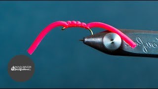 SQUIRMY WORMY Fly Tying Tutorial [upl. by Hinze]