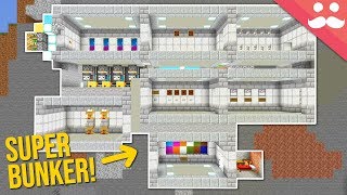 The Most Secure Bunker in Minecraft [upl. by Aramaj]