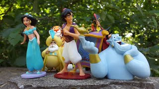 Disney’s 1992 Aladdin Play Set  Disney Collectible Figures [upl. by Rothberg]