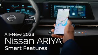 2023 Nissan ARIYA Smart Features [upl. by Annovahs]