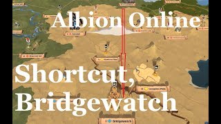 Albion Online  Caerleon to Bridgewatch fast almost safely [upl. by Ruttger]