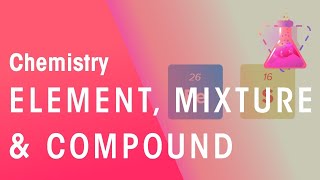 What Is An Element Mixture And Compound  Properties of Matter  Chemistry  FuseSchool [upl. by Ul]