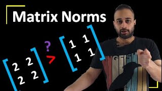 Matrix Norms  Data Science Basics [upl. by Eenahs14]