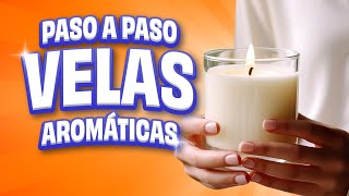 Cómo hacer velas aromáticas caseras con POCO dinero [upl. by Verdi815]